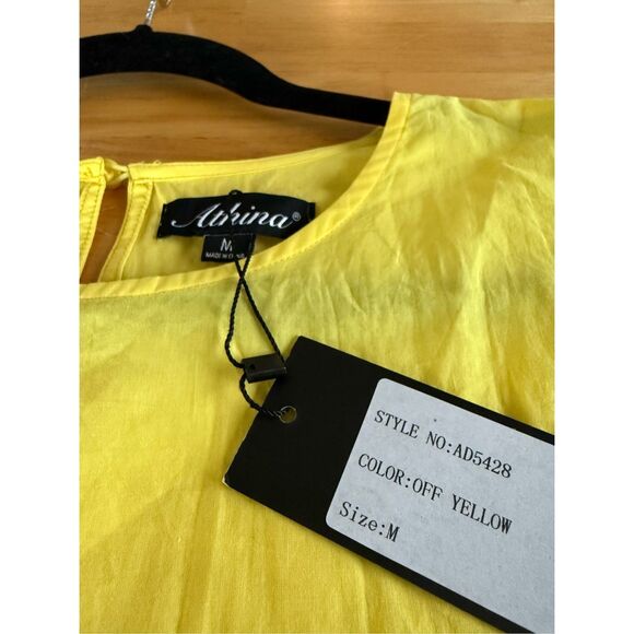 Athina Mini Rainbow Flowy Dress NWT Size Medium - Picture 13 of 13